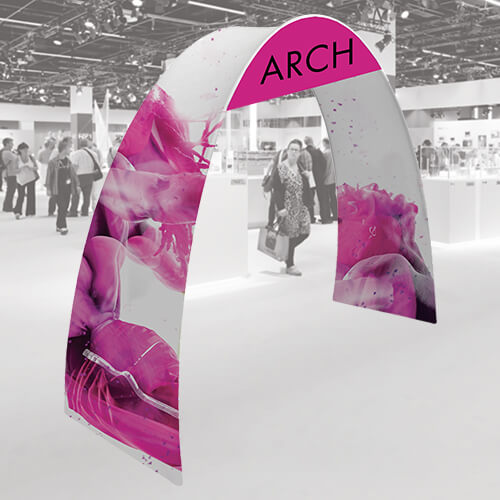 New Arch Fabric Display