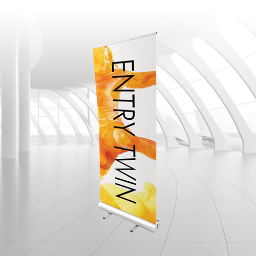Entry Twin R Banner