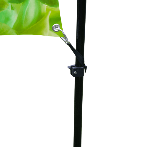outdoor tensions banner sign pole
