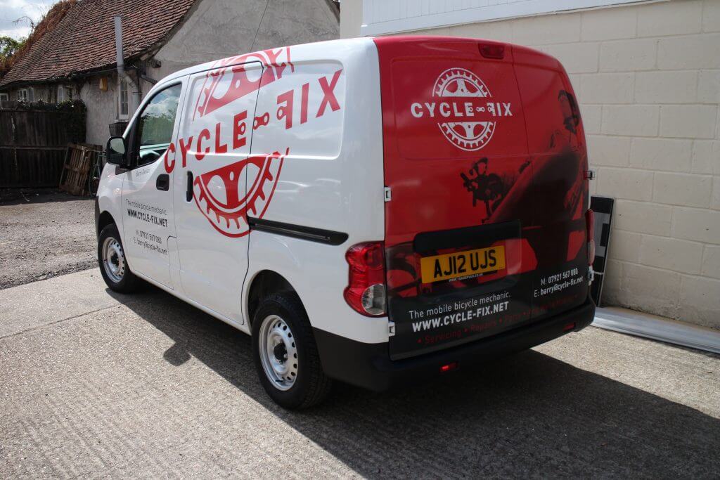 cycle fix vehicle graphics rear