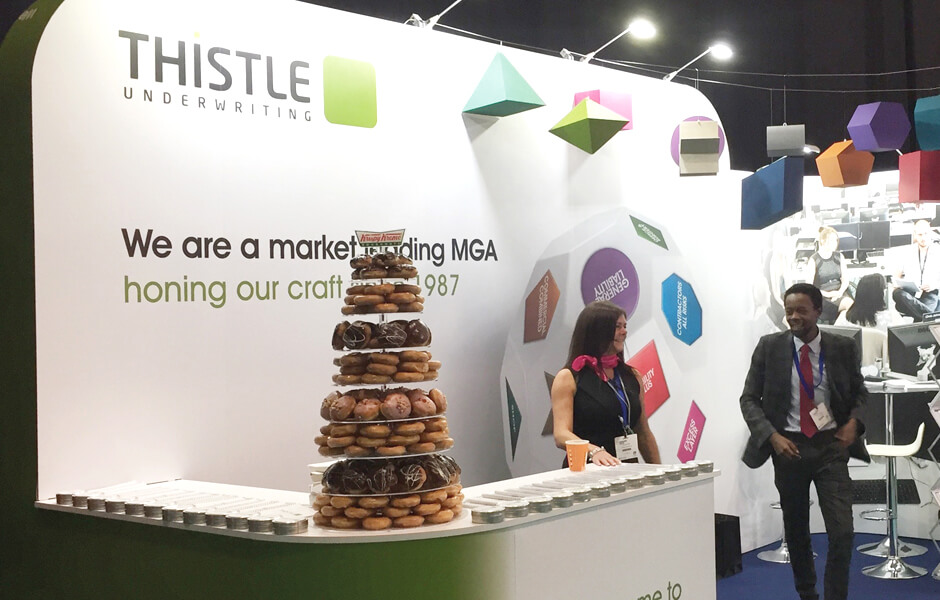 thistle exhibition stand