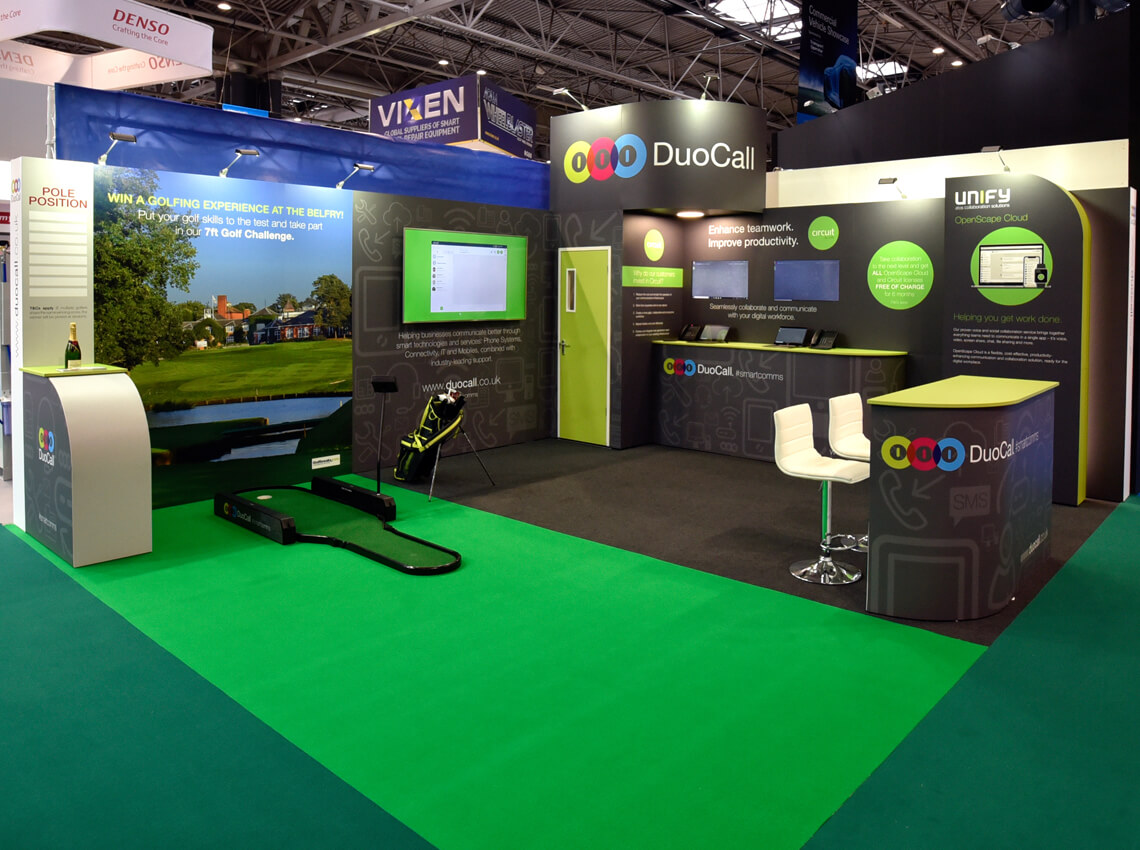 DuoCall Exhibition Stand