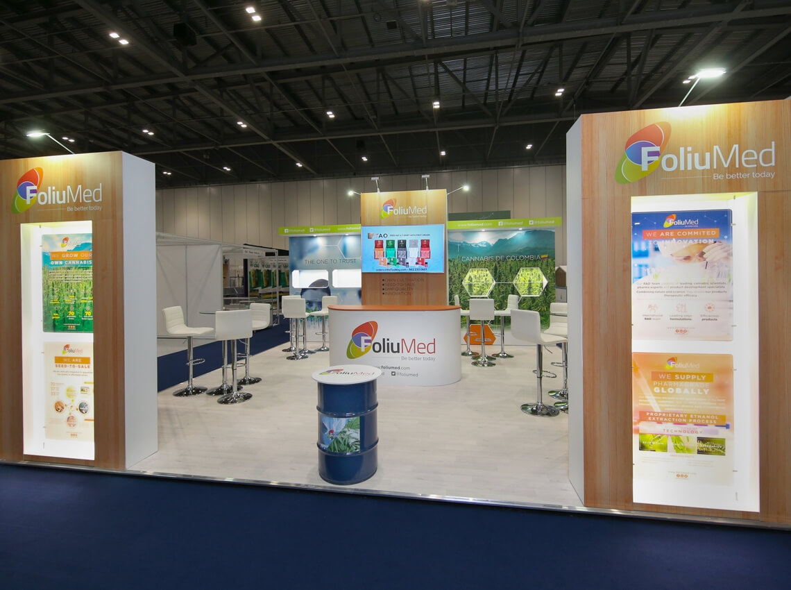 FoliuMed Besboke Exhibition Stand