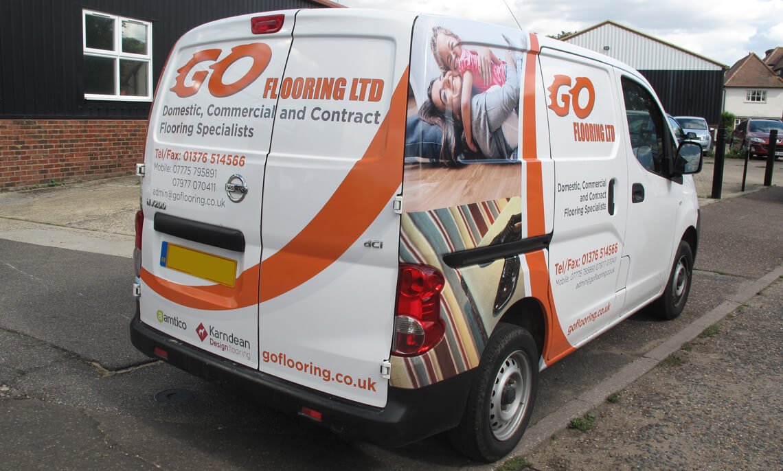 vehicle graphics for go flooring