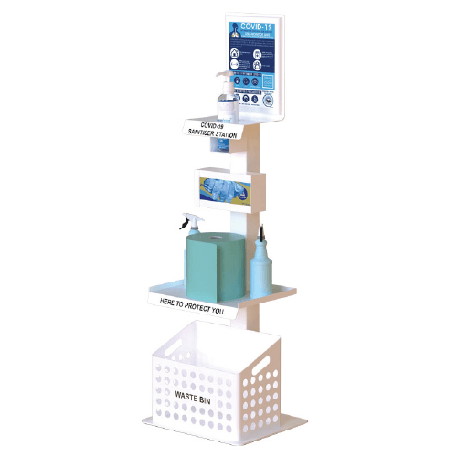 Premium sanitiser station