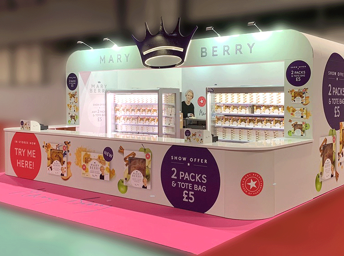 Mary Berry Bespoke Stand
