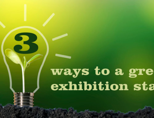 3 ways to a greener exhibition stand
